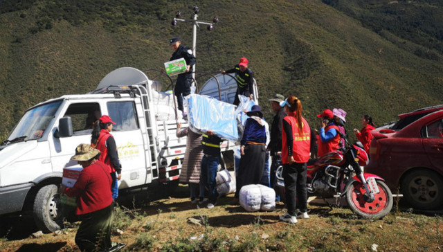 四川,甘孜,金沙江,堰塞湖