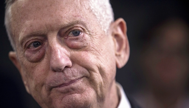 马蒂斯,国防部长,特朗普,民主党人,内斗