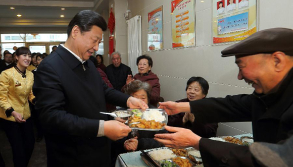 尊老,爱老,助老,十三五,人民日报,图片来源,养老体系,人民领袖习近平,重要讲话,党委领导