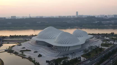 【新时代·幸福美丽新边疆】南宁新名片：广西文化艺术中心“高贵不贵”