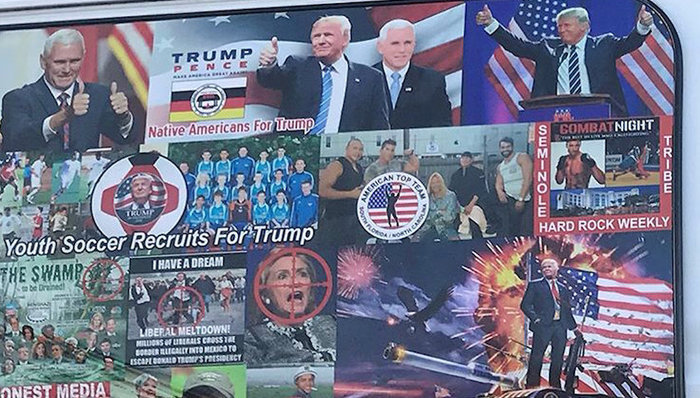 特朗普,,炸药包,