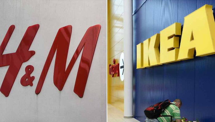 宜家,H&M