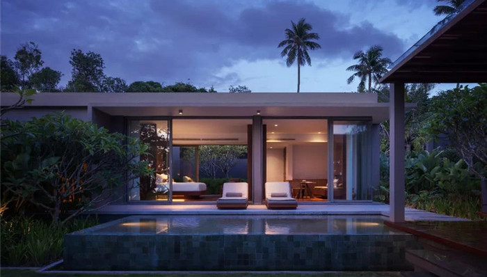 这家仅80栋别墅的酒店将把你装进不一样的麻袋！