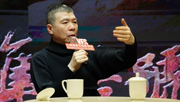 冯小刚风波之后首亮相，做客上海温哥华电影学院谈创作