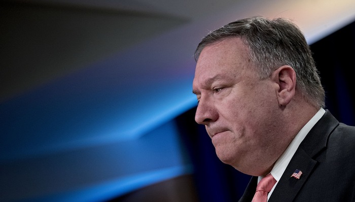 蓬佩奥,伊朗石油,图源,伊朗方面,美国国务卿,外交部发言人,进口,美方,客户端,官网