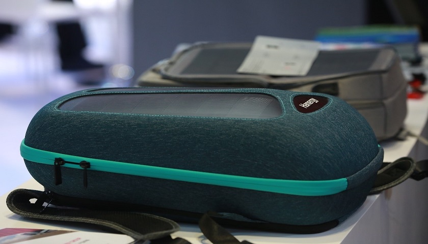 可以充电的“汉包” 图片来源：汉能