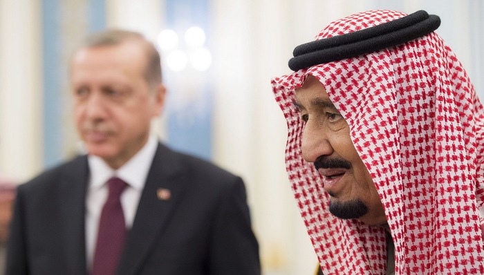 沙特国王,外长,华盛顿邮报,奉命,土耳其,最高级别,埃尔多安,外交部长,,,半岛电视台