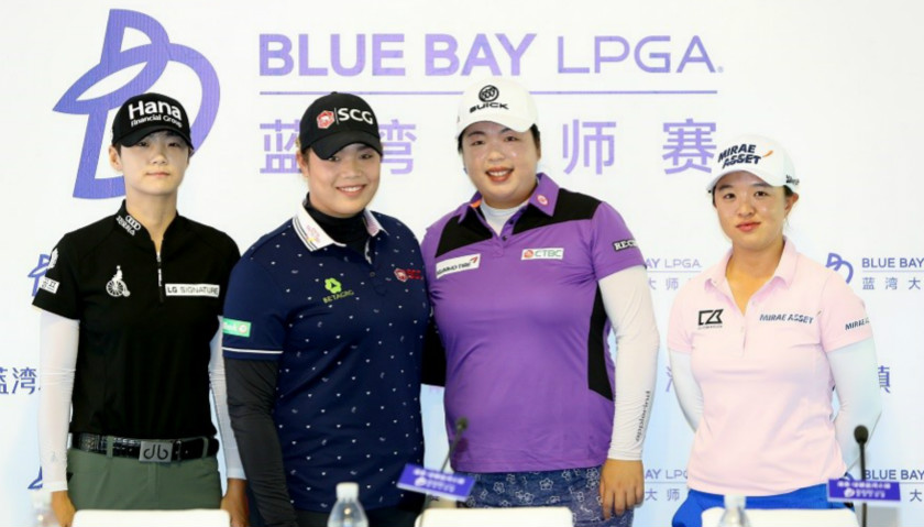 全球女子高尔夫好手齐聚 第五届蓝湾大师赛海南揭幕