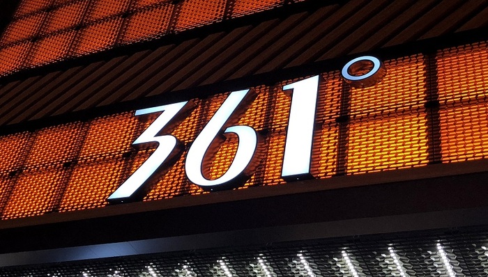 361°