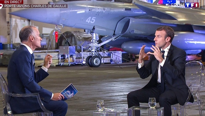 马克龙,特朗普,欧洲军队