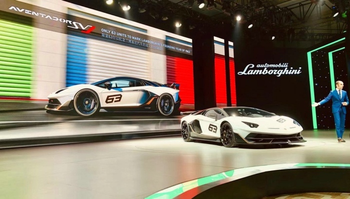2018广州车展|兰博基尼推出63台超级限量版Aventador SVJ 63
