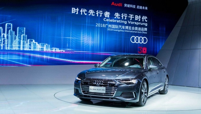 2018广州车展|全新一代奥迪A6L首发亮相 科技和颜值均向A8L看齐