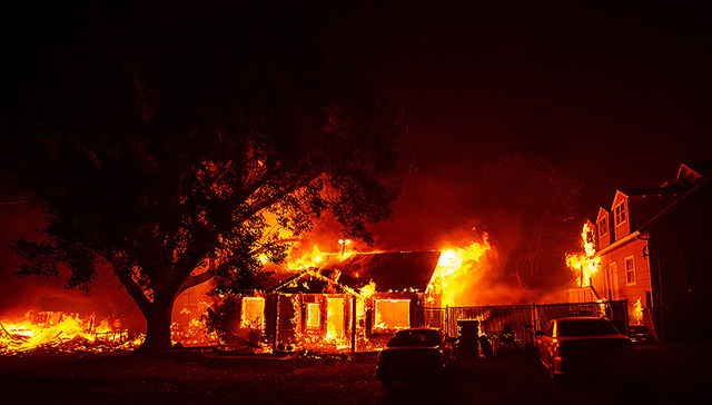 加州大火亲历者：那是末日来临