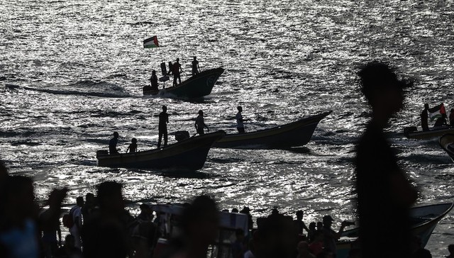 以色列,,潜艇,,难民船