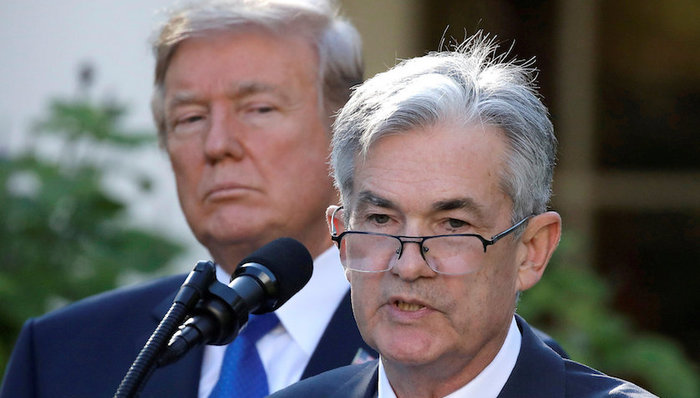 美联储,,鲍威尔,,特朗普,,加息