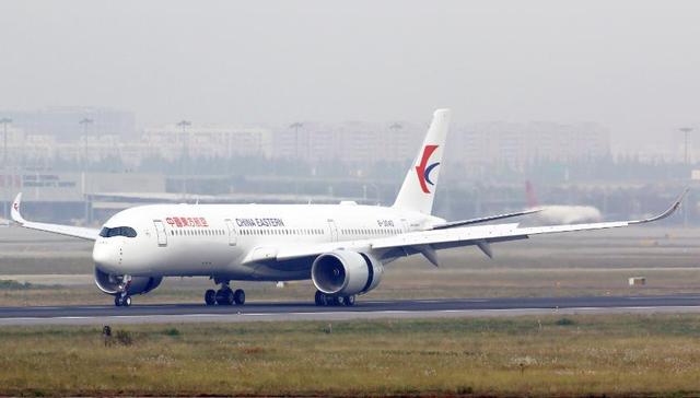 快看|东航首架空客A350飞抵上海，全部20架预计2022年交付完毕