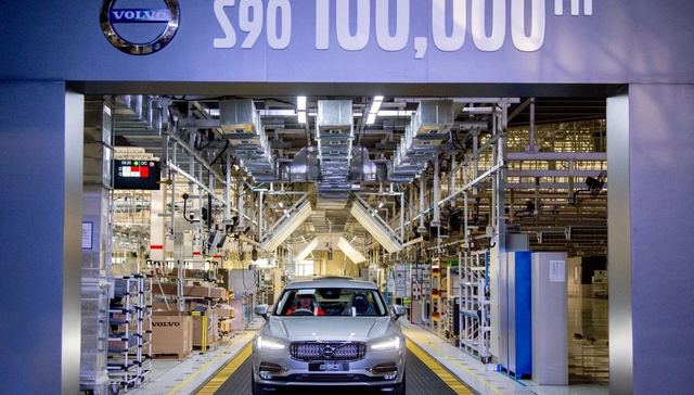 第10万辆下线 沃尔沃在S90全球唯一生产地分享逆市增长的秘诀