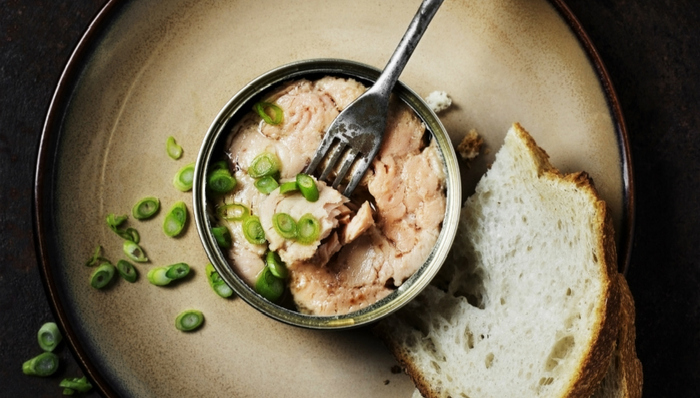 金枪鱼,罐头,美国,外卖