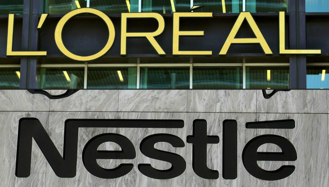 雀巢,欧莱雅