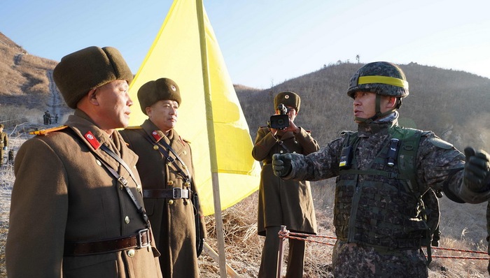 哨所,军事会谈,朝鲜人民,军事功能,非军事区,中央日报,文金会,韩军,韩朝,西斯