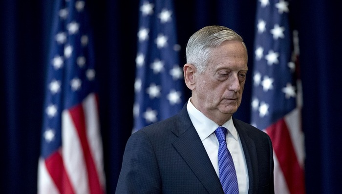 特朗普,奈何明月照沟渠,马蒂斯,血案,巴顿,光荣退休,疯狗,辞职信,盟友,好莱坞