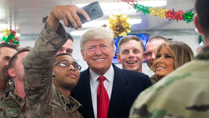 特朗普,海豹突击队,伊拉克,美军,圣诞节