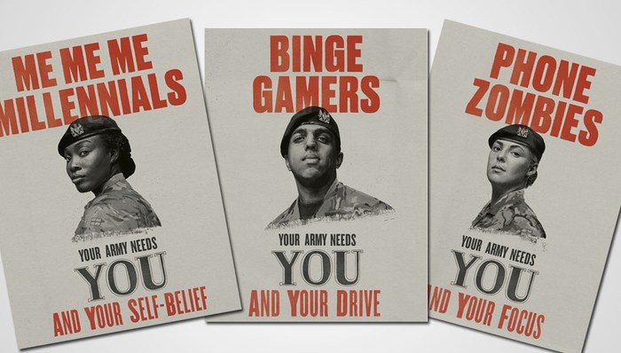 英国征兵广告把不靠谱的年轻人夸奖了一番，为什么还是引来了争议？