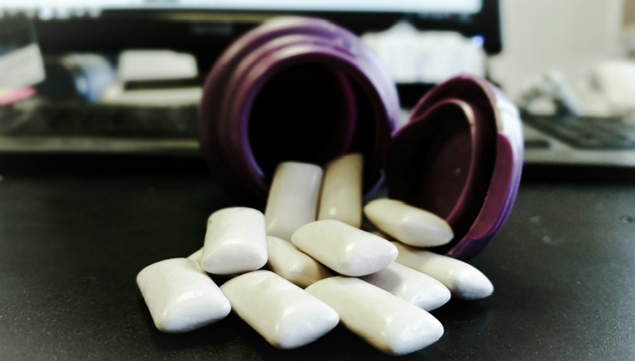 口香糖,薄荷,无糖,热量,营养,维生素