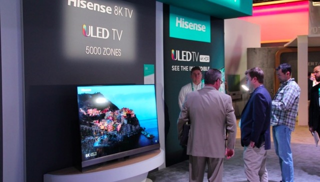 【CES 2019】海信推出8k＋三色激光电视，首次实现产业化