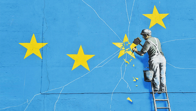 【一周环球掠影】欧盟旗帜上被削去了一颗星星