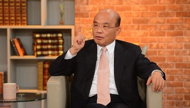 台当局行政机构人事变动：赖清德离任，苏贞昌接手