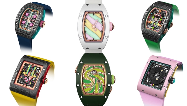 SIHH | 以水果和糖果为灵感的Richard Mille，把颜色玩出新花样