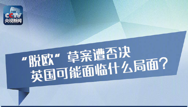 “脱欧”草案遭否决 英国可能面临何种局面？