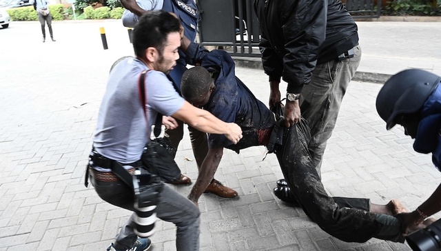 肯尼亚,空袭,索马里