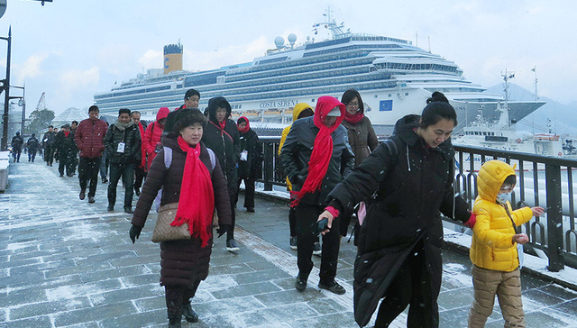 去年访日外国游客数再创新高，中国人贡献最多人均消费一万四
