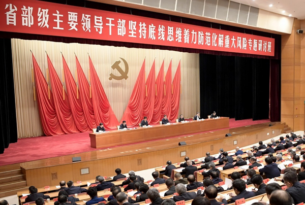 防范化解,防范风险,马克思主义执政党,重要讲话,从严治党,黑天鹅,总书记,评论员,改革发展,省部级