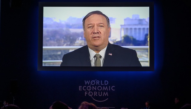 【直击达沃斯】蓬佩奥：新风席卷世界，特朗普经济模式应被效仿