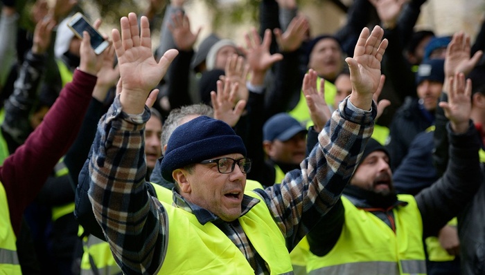 黄背心,法国,新纳粹