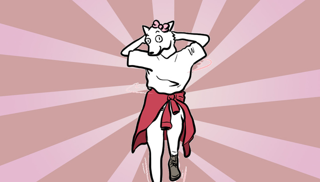 以前的你可真是个狼人