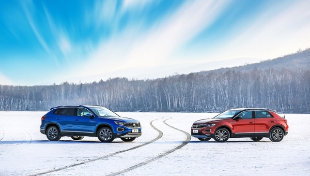 试驾|在失控的边缘感受一汽大众SUV家族的冰雪驾控