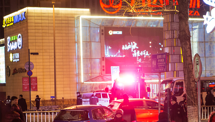 红旗街,购物广场