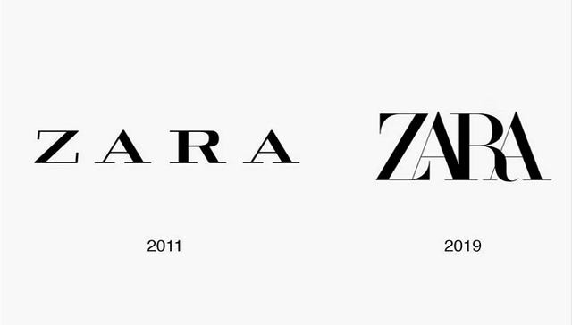 Zara 8年来首次更换logo，但网友的评价却不怎么样