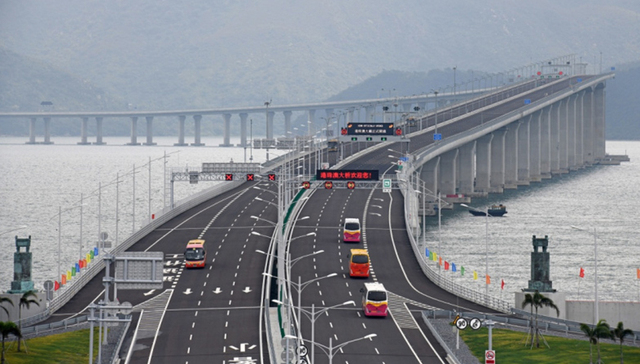 港珠澳大桥,大学站,香港机场,市区段,香港运输署,正式上线,配套,城巴,联运,购票