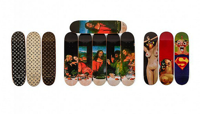 【独家】收藏家也追街潮的风？Supreme滑板组合在苏富比以540万元成交