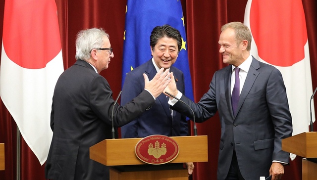 日本,欧盟,自贸区,美国,保护主义