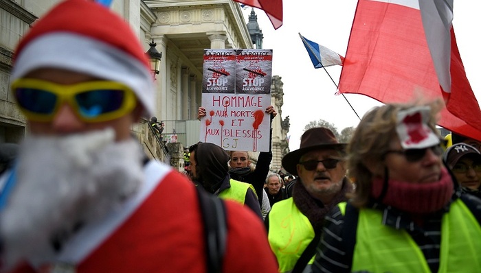 黄背心运动,法国