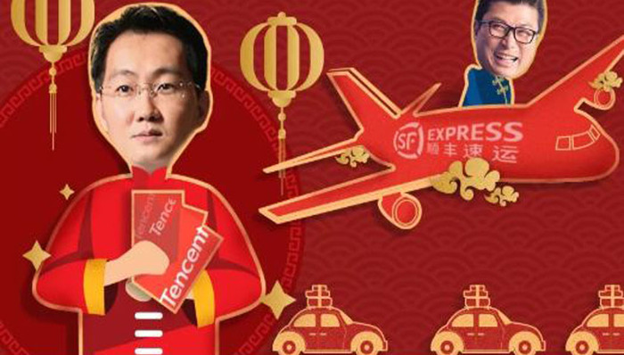 员工过年，老板花钱：王卫包飞机，马化腾发红包，史玉柱请喝酒