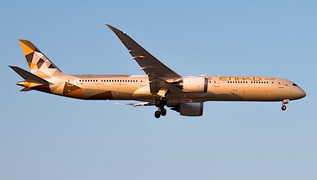 阿提哈德航空宣布中国航线将全部升级为波音787机型，开启高空享受之旅