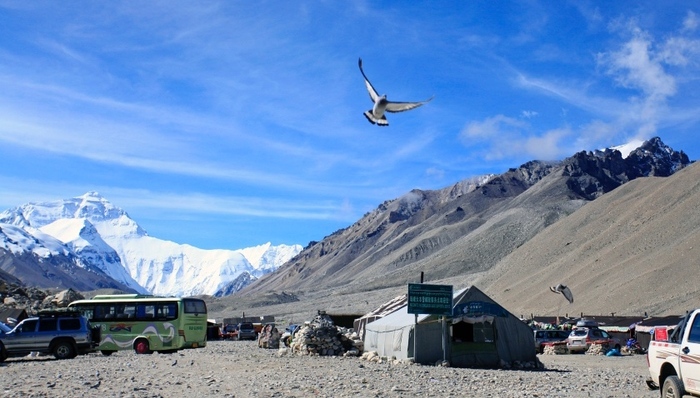 珠峰,西藏,珠峰大本营
