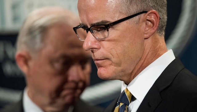 FBI前高官：司法部曾在2017年讨论过“罢免”特朗普